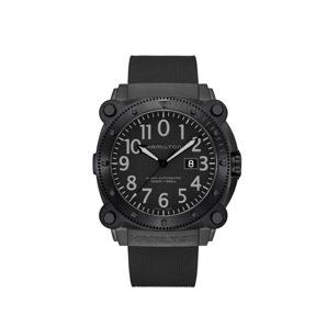 40998 764012775055 H78585333 orologio hamilton st aut uomo quad nero cassa nera