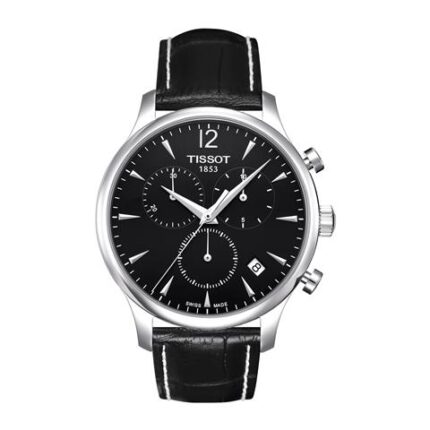 41503 761160825361 T0636171605700 orologio tissot uomo chr quad nero cint pelle