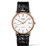 49263 910035569077 L49211122 orologio longines uomo st pelle laminato rose'