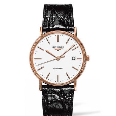 rbs49263f.bmp 49263 910035569077 L49211122 orologio longines uomo st pelle laminato rose'