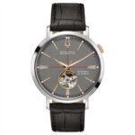 52438 801822502468 98A187 orologio bulova uomo st pelle