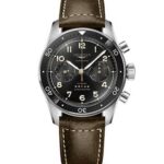 53582 761235622582 L38214532 orologio longines uomo chr aut pelle