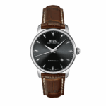 55672 7612330114611 M8600.4.18.8 bu mido cinturino in pelle cassa acciaio 38 mm fondo nero automatico
