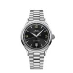 55677 7612330144267 M040.407.11.057.00 bu mido bracciale accciaio fondo nero multifort automatico 40mm
