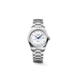 56954 7612356235512 L2.449.4.87.6 bd longines master collection automatico fondo madre perla e diamanti 30mm