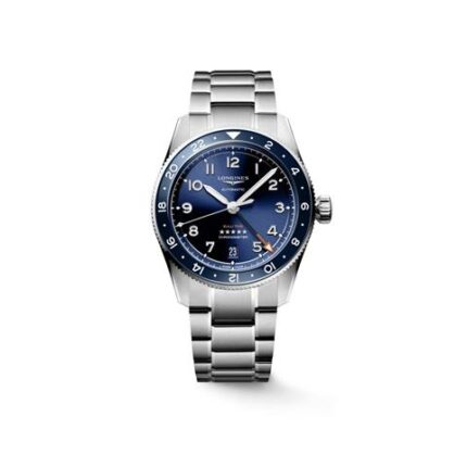 57066 7612356226022 L3.802.4.93.6 bu longines spirit fondo blu bracciale acciaio 39 mm movimento automatico